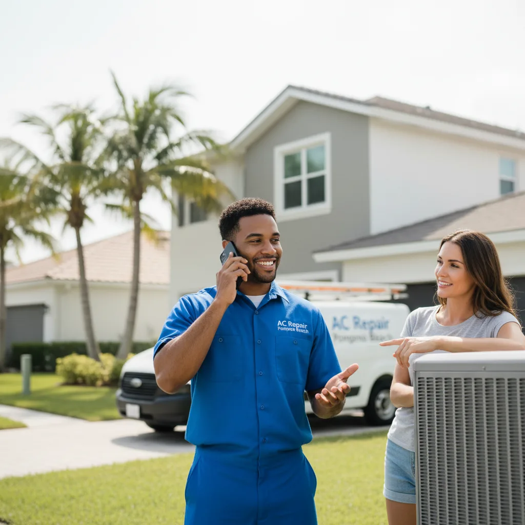 AC Repair Pompano Beach customer support in South St. Paul